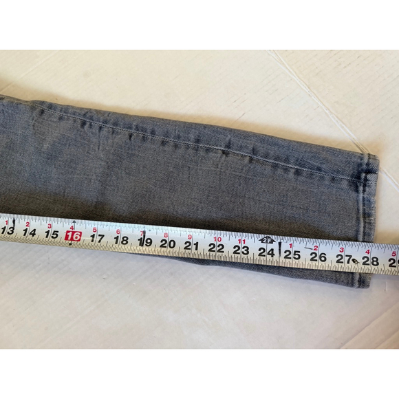 Women's ZARA Gray Straight Leg Jeans Size 4 - Picture 6 of 6